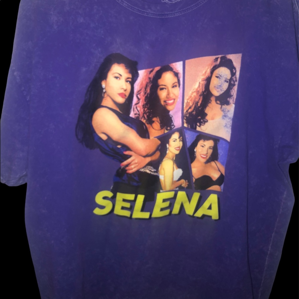 Purple Selena T-shirt